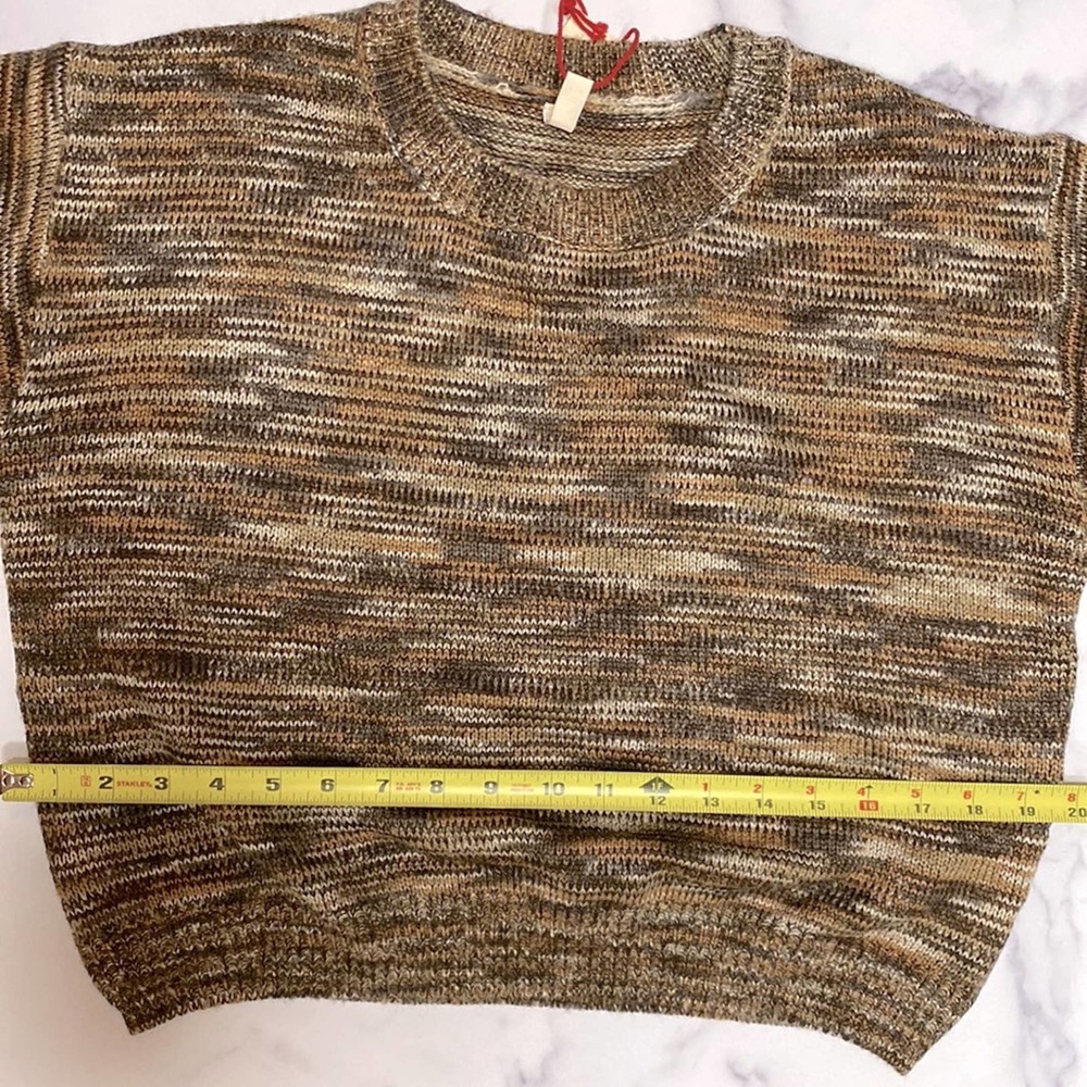 NWT Anthropologie Raga Brown Luxurious Fall Cowl Neck Sweater Perfect condition! - Picture 12 of 12